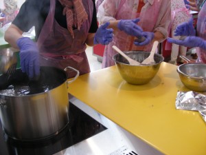 こんにゃく作り体験